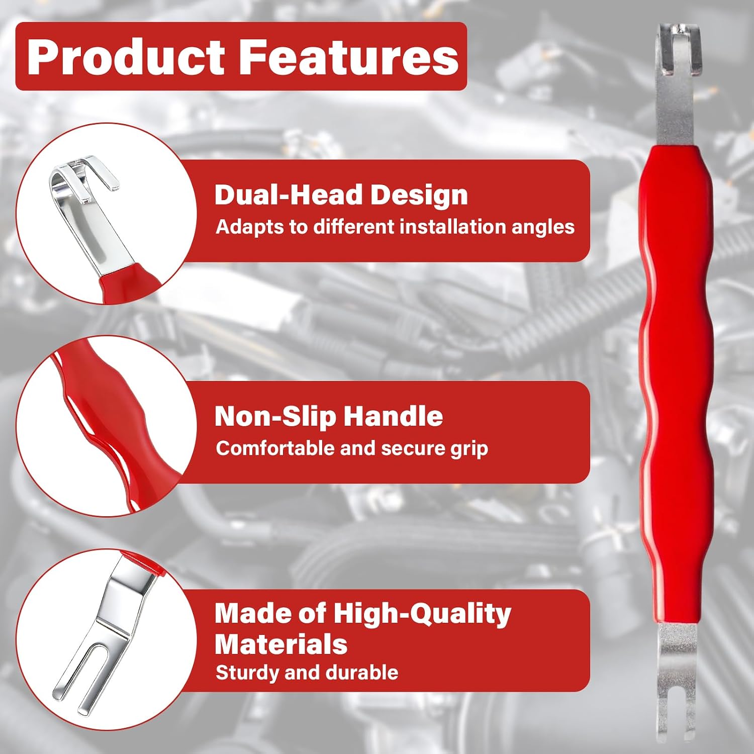2-Pcs Automotive Electrical Connector Removal Tool, Universal Terminal Separator & Wiring Harness Disconnect Tool for Cars and Trucks