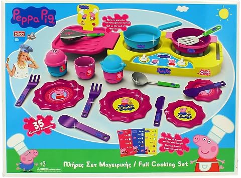 Bildo 8108 Peppa Pig Big Kitchen Set Multi Colour Amazon Co Uk Toys Games