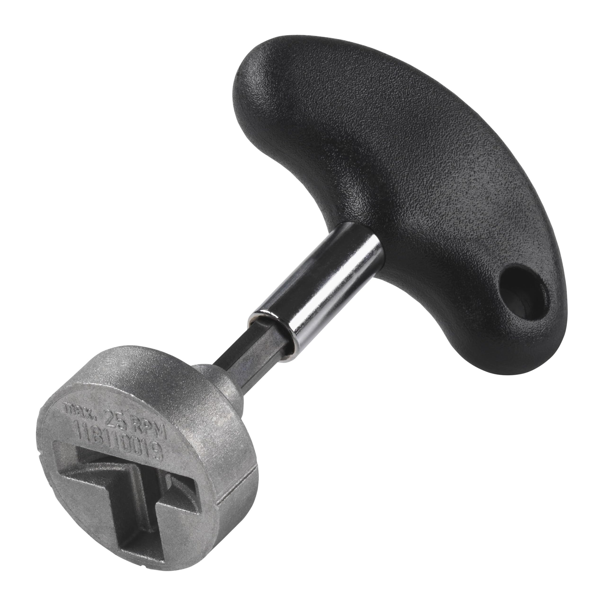 wolfcraft Avvitaganci per Viti a Gancio e ad Anello fino a 6 mm, Codolo Esagonale 1/4", Impugnatura Ergonomica a T