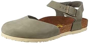 BIRKENSTOCK Messina 茶 38 Birkenstock Original Messina Nubuck (Leather) Narrow width