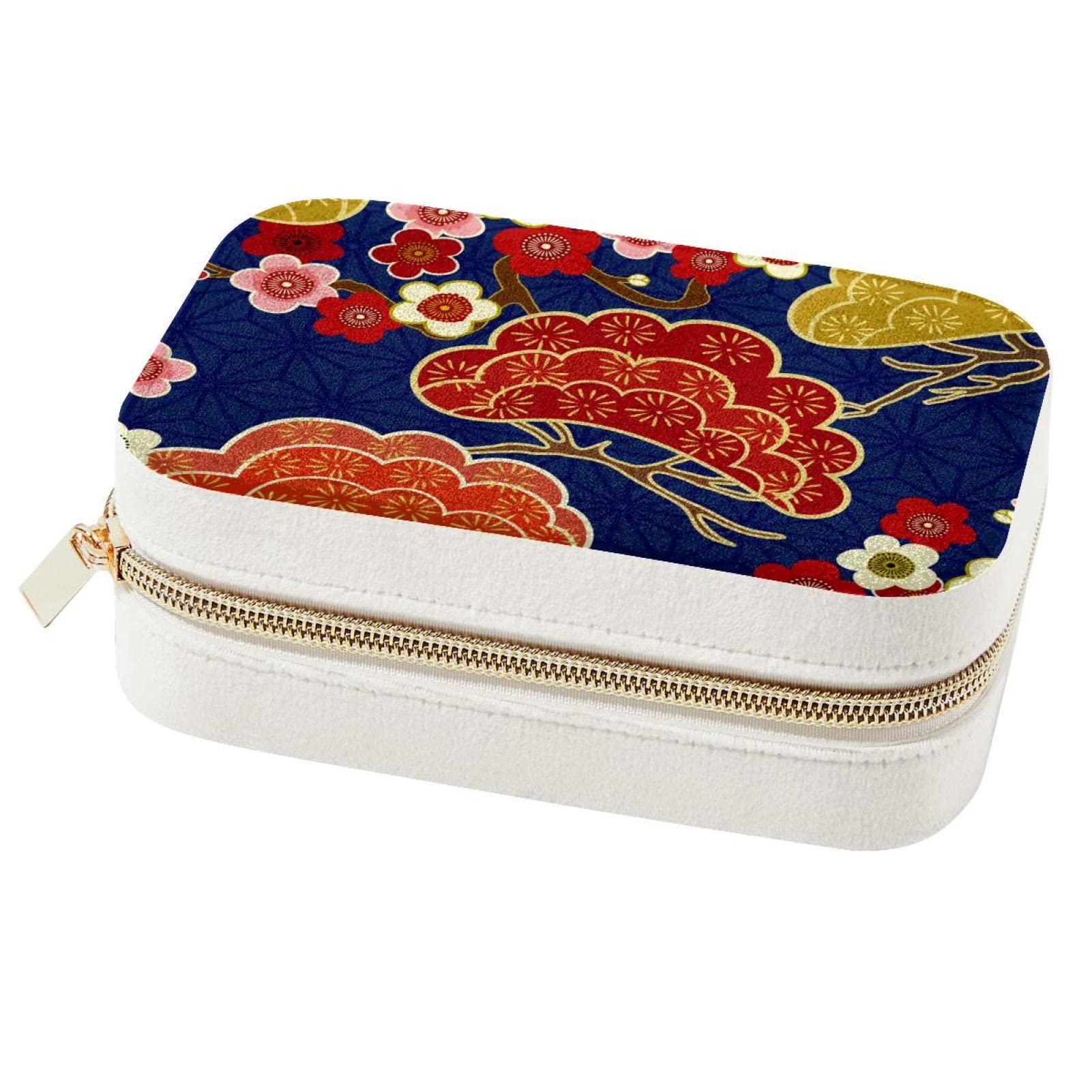 Boîte à bijoux de voyage colorée, le cadeau de demoiselle d'honneur