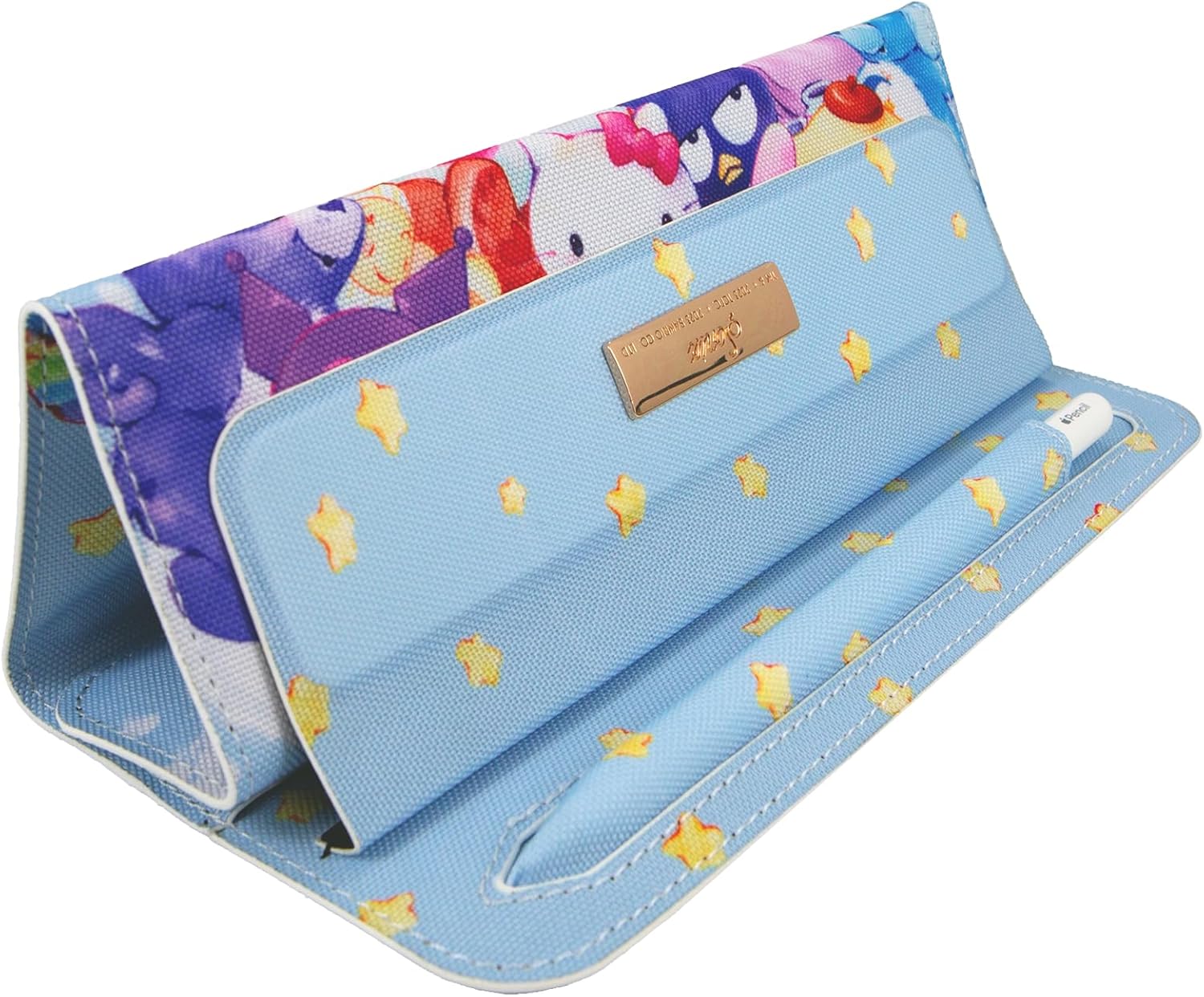 Sonix x Sanrio Sleeve, Foldable Case and Stand Compatible with iPad and Tablet Devices (Hello Kitty + Care Bears) - Image 4