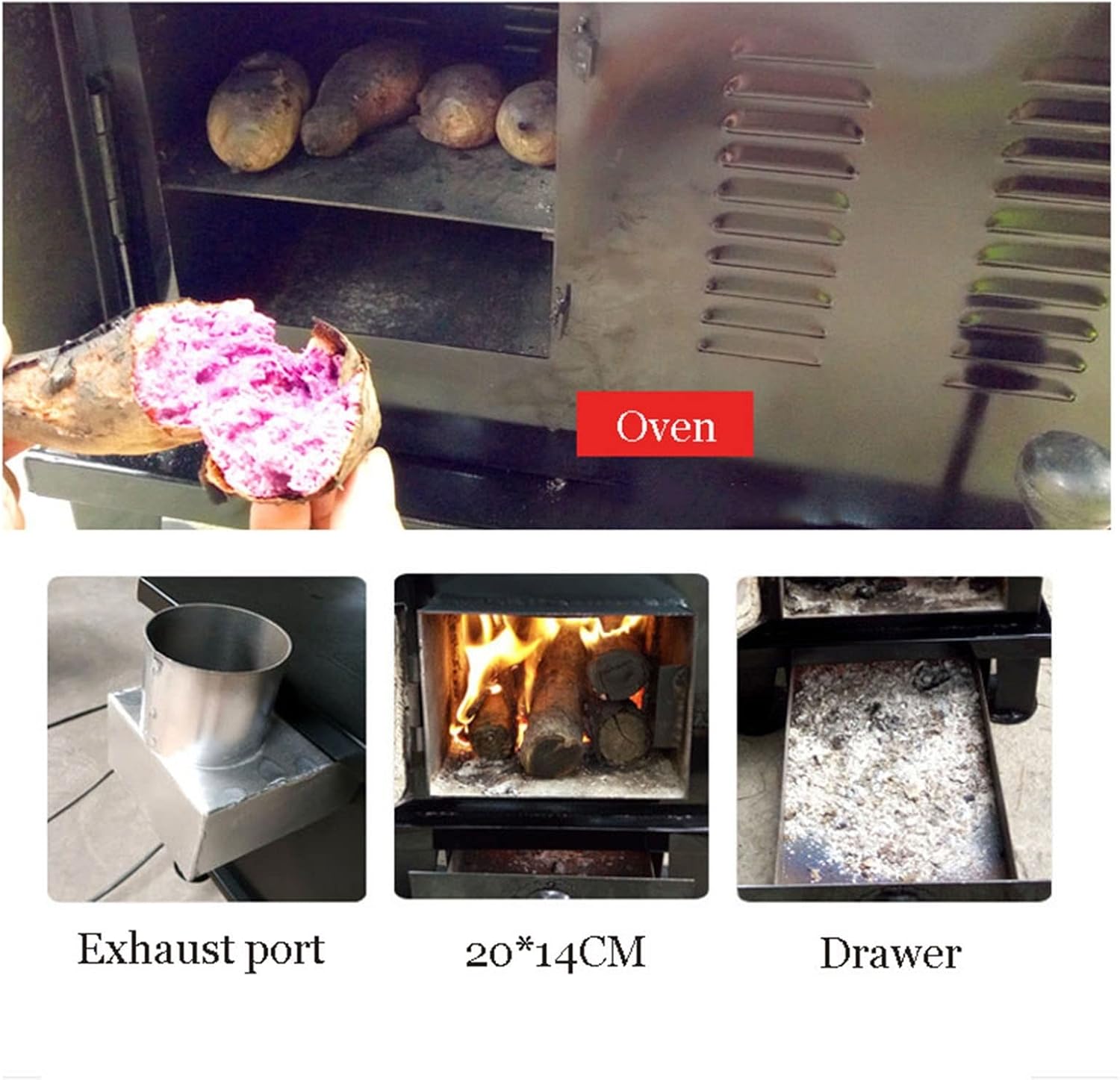 【国内即発】薪ストーブ 温暖化ストーブ ヴィラ 屋内 木材および石炭 バイオマス 粒子サバイバル 薪燃焼 調理システム ガス化炉 家庭用ヒーター