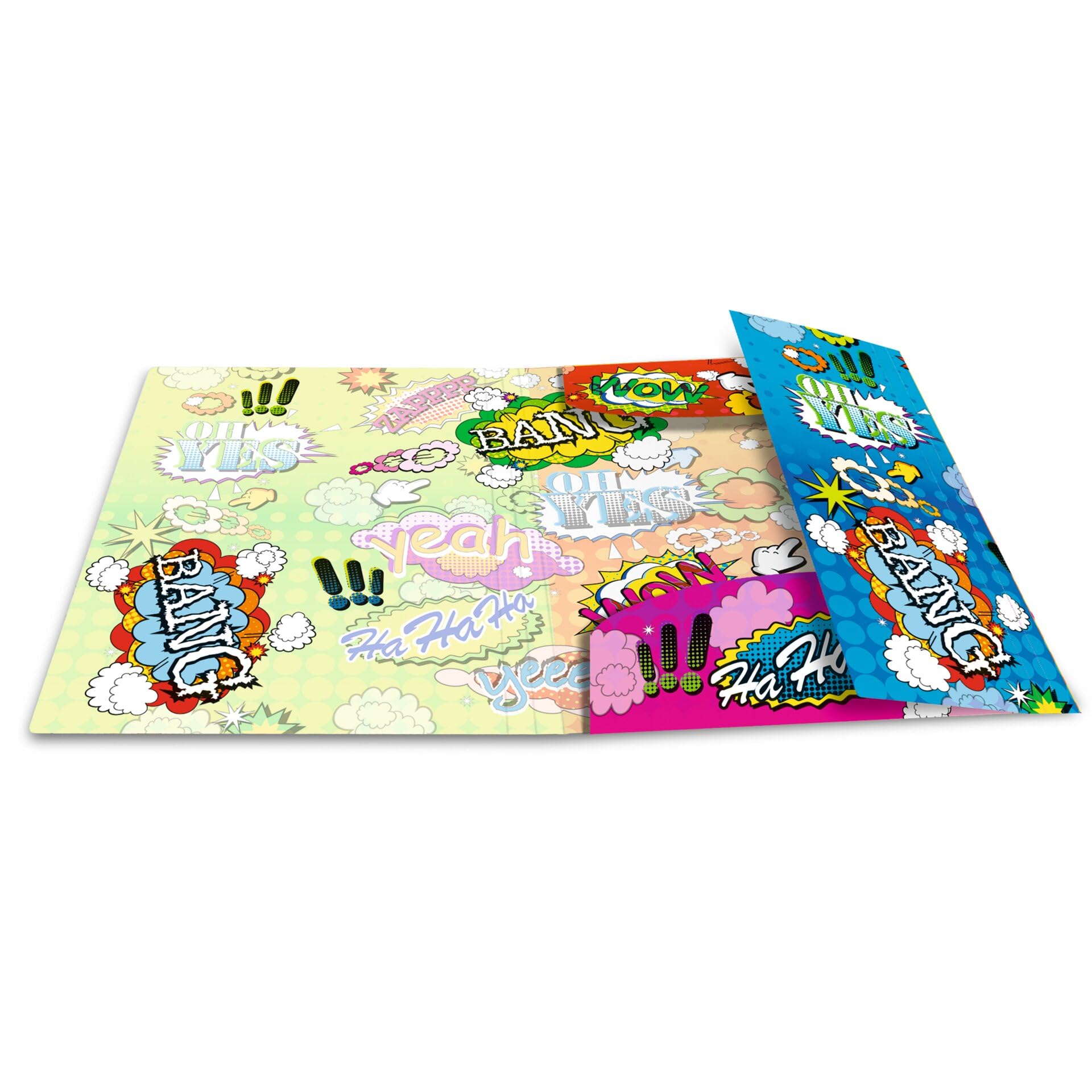 Chemise Cartonnée HERMA A4 Avec élastique Et Rabats - Porte-documents Pour Dessins, école Ou Bureau