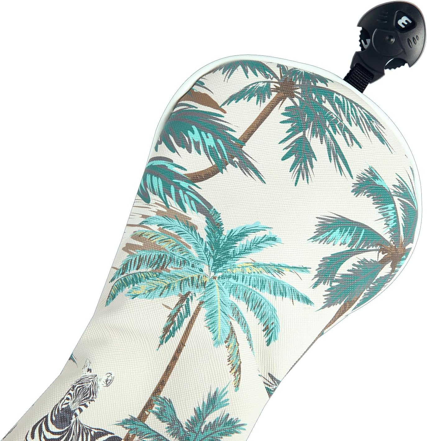 SHABIER Palm Hawaii Safari Jungle, Zebra Golf Head Cover for Head Club