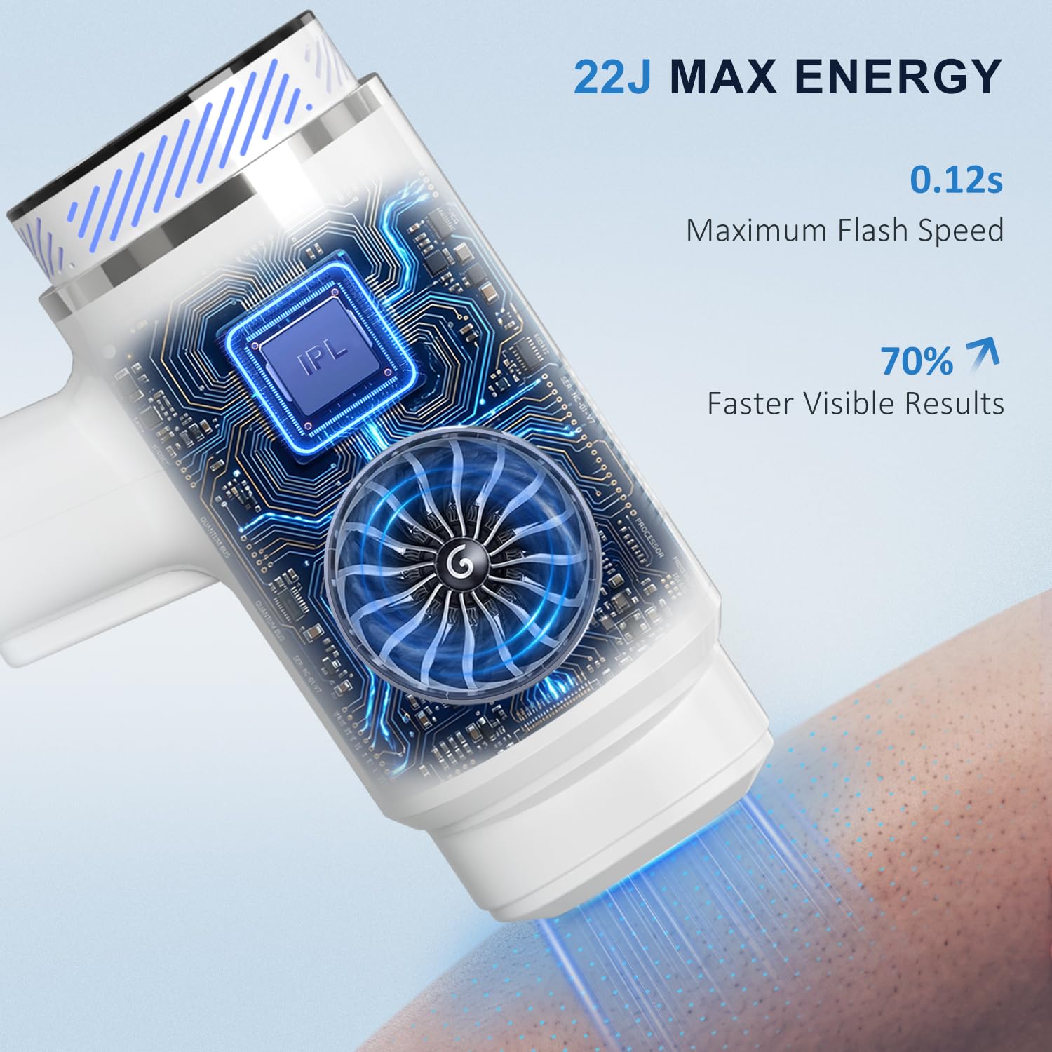 NALONE Depilator z funkcją pulsacji