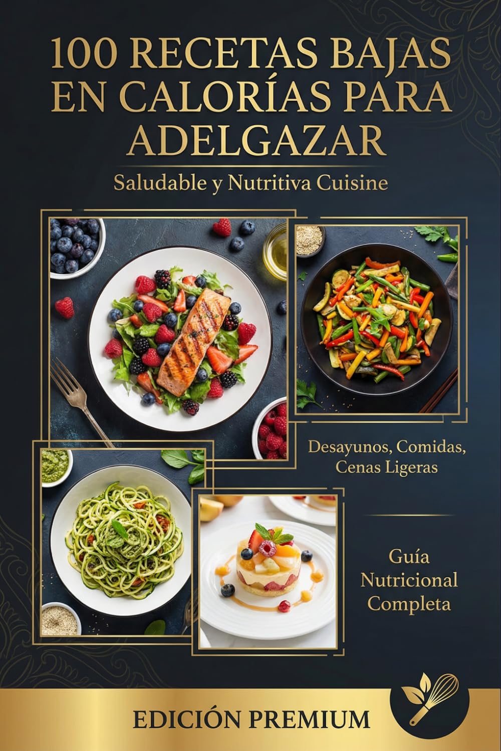 100 Recetas Bajas en Calorías para Adelgazar