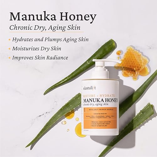 Miniatura 3 de Elastalift Manuka Honey Loción facial y corporal Crema hidratante para levantar reafirmar y apretar la piel Loción antienvejecimiento para el
