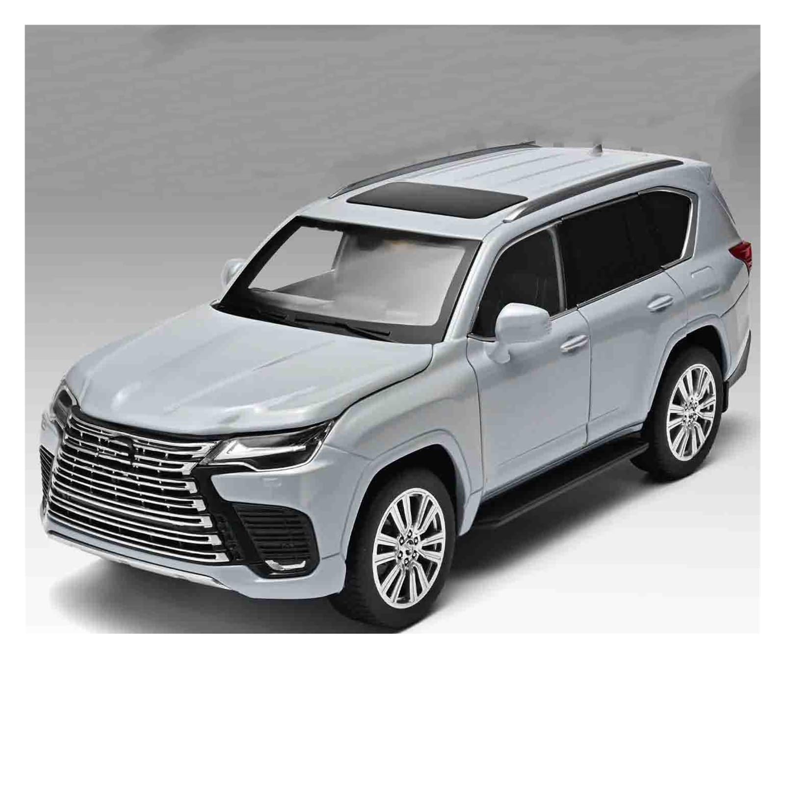 Btwodian Grey Scale Model Car For Lexus Lx600 J300 Diecast Model Car