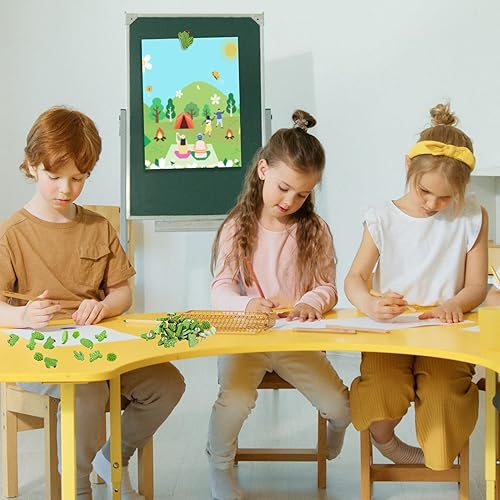 Miniatura 7 de Juego de 40 alfileres decorativos, cactus hoja de palma, camelia rosa, pulgar, tachuelas decorativas para tablero de corcho, tablón de anuncios,