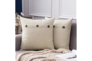 MIULEE Set of 2 Throw Pillow Covers 18x18