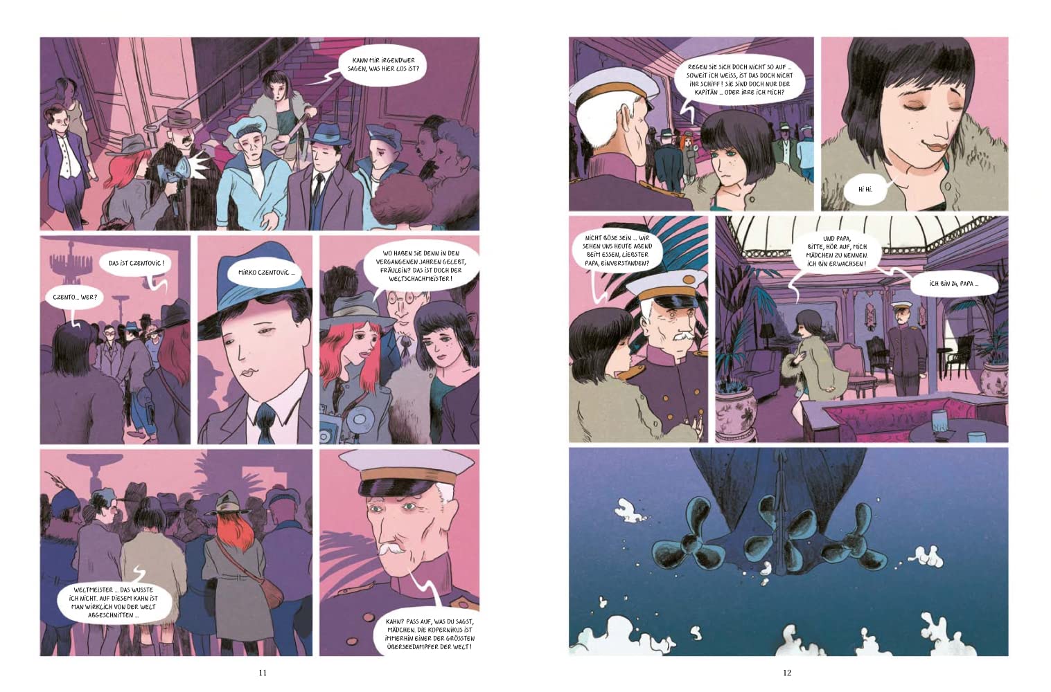 Die Schachnovelle: Graphic Novel nach Stefan Zweig