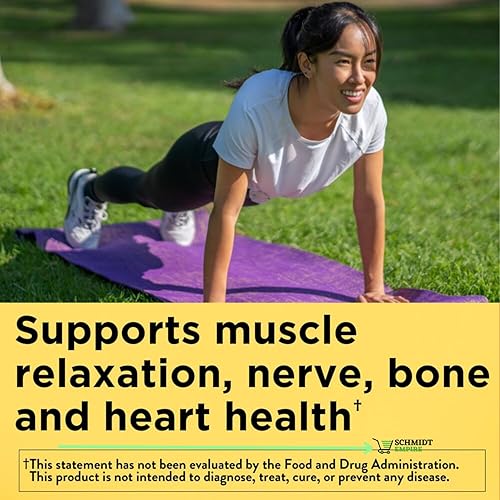 Miniatura 5 de Nature Made - Suplemento dietético de citrato de magnesio de 250 mg, 180 cápsulas blandas + 1 protector de tarjeta SchmiidtEmpire + adhesivo