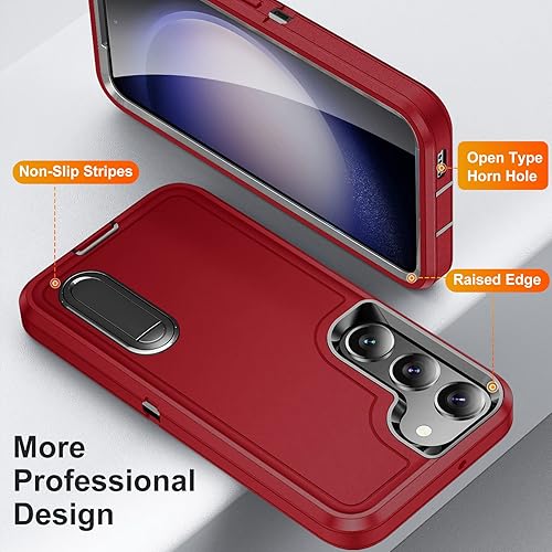 Miniatura 136 de BaHaHoues Funda para Samsung Galaxy S23 Ultra con soporte integrado, a prueba de golpes y caídas de grado militar para Galaxy S23 Ultra 5G