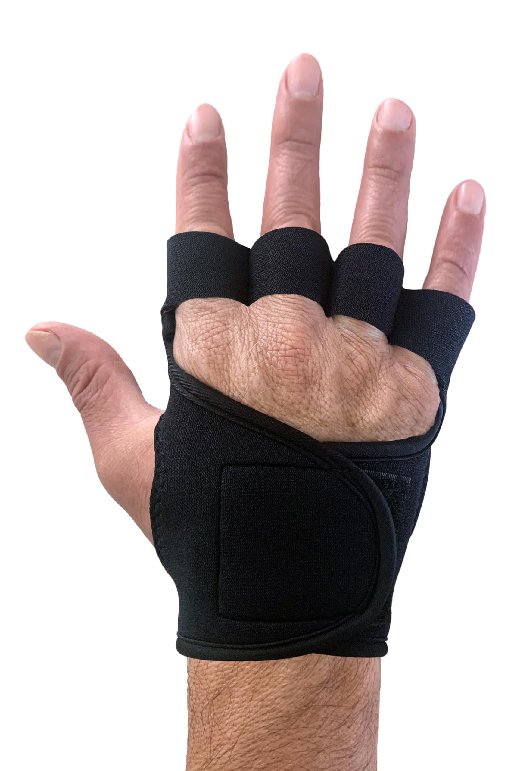 G-360 Men's G3 Non-Slip Grip Bodybuilding Gloves (Black Lava, Medium)