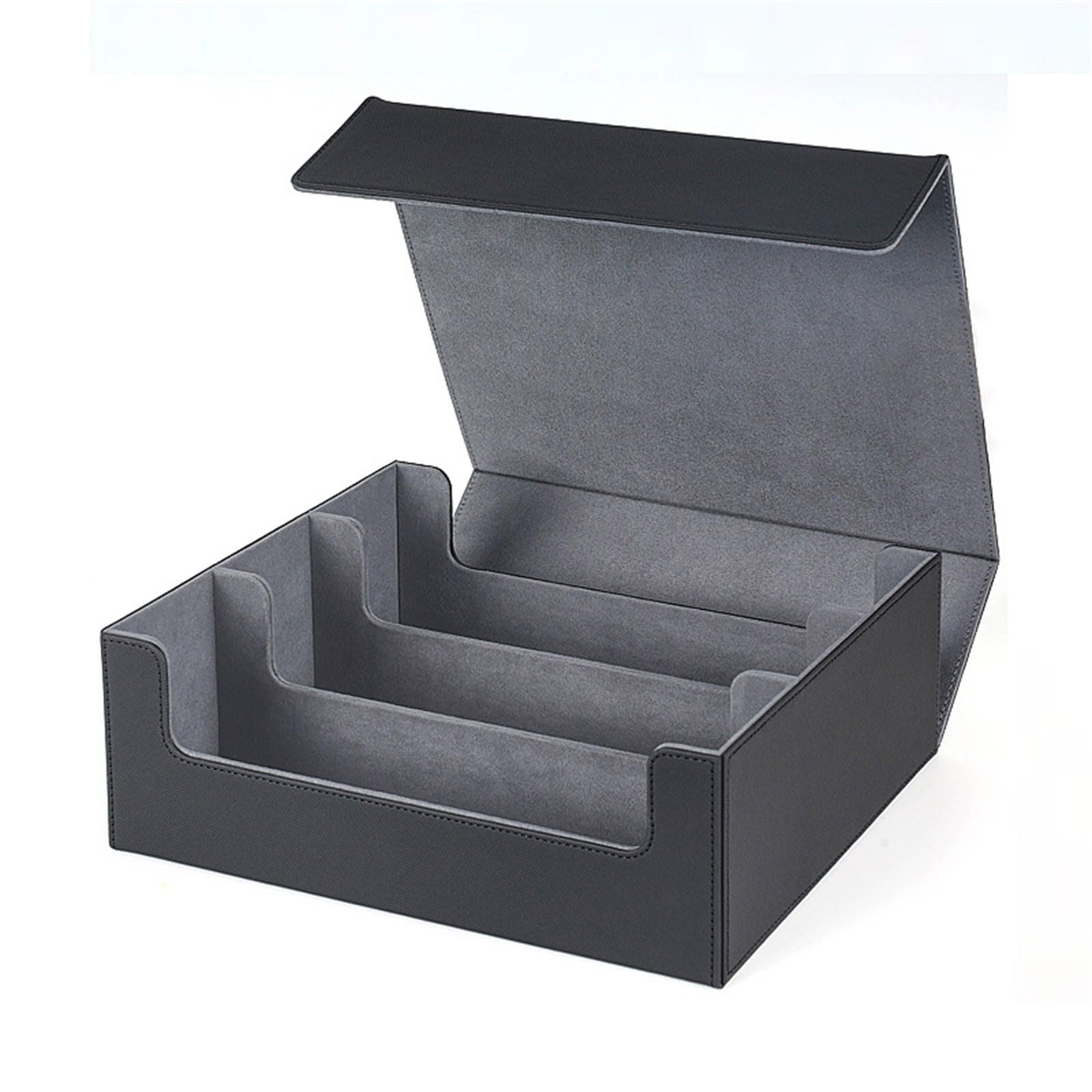 Mekalero E With Dividers Card Box Portabl Storag Cases For Storing Trading Cards Deck With Dividers