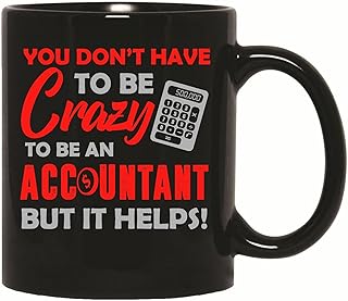 Funny Accounting Gift Idea for Accountants CPA CPAs Tax Preparers 11oz 15oz Black Coffee Mug