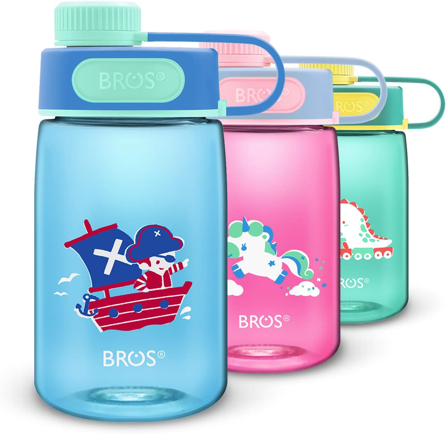 BPA Free kids chug water bottle by BROS (Wego) leak