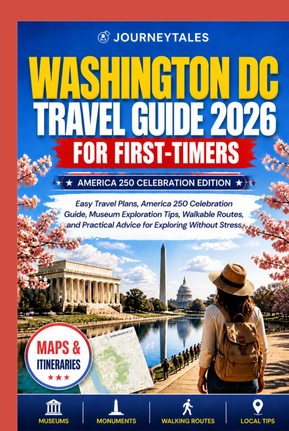Washington Dc Travel Guide 2026 For First-timers: Easy Travel Plans, America 250 Celebration Guide, Museum Exploration Tips, Walkable Routes, and Practical Advice for Exploring Without Stress