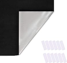 2 persianas blecaute temporárias – Persianas blackout portáteis | Persianas blackout 3,88 cm x 137,7 cm para janelas cortina blackout portátil capa janela temporária para viagens Kot-au