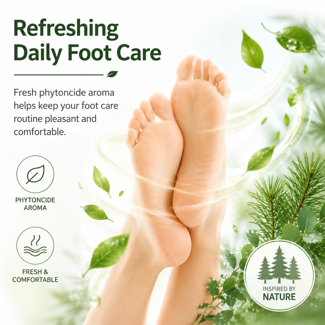 K-Beauty 10% Urea Foot Cream, Daily Foot Care Cream, 3.38 oz | Lightweight, non-greasy formula. Daily foot care with a soft, comfortable feel.