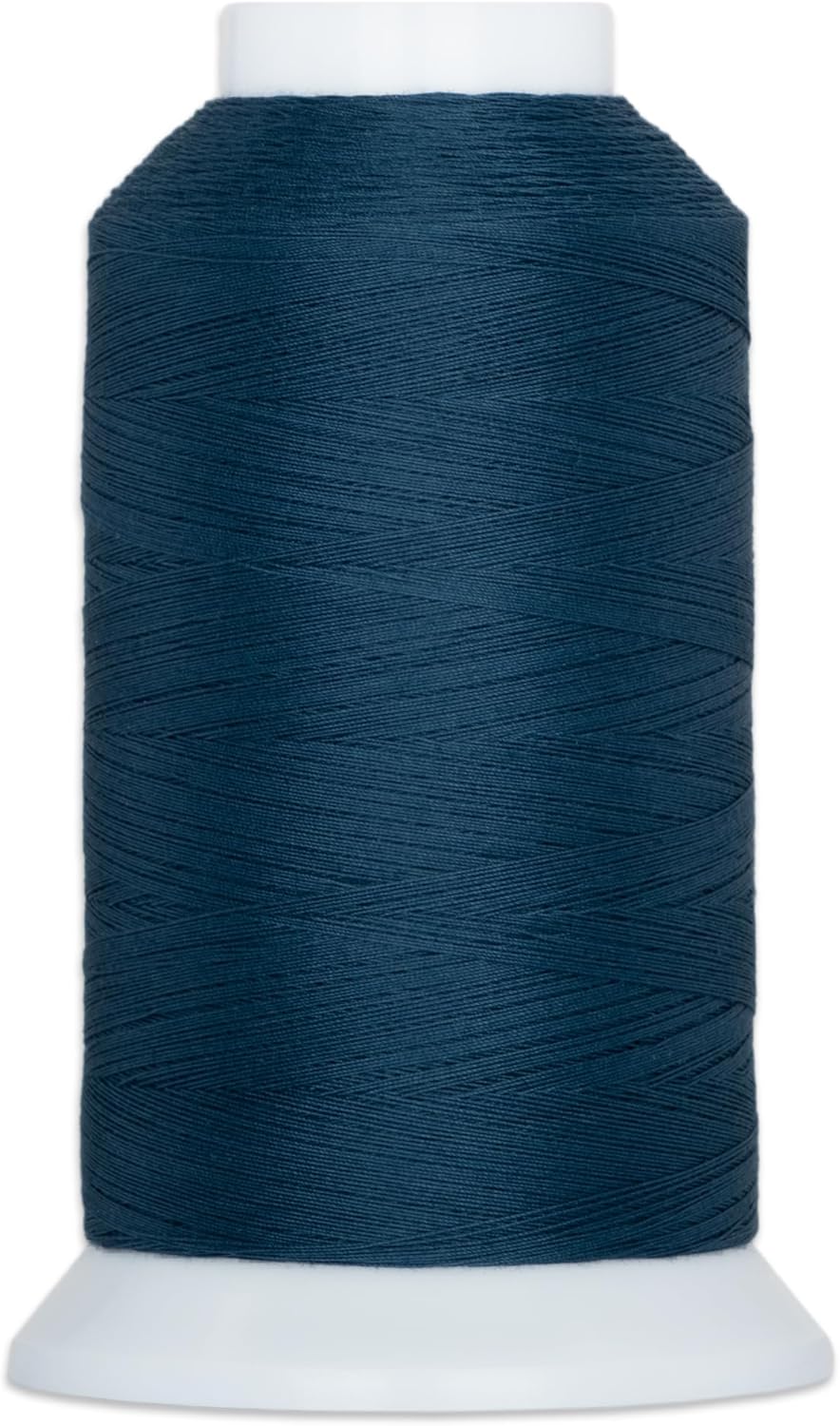 YLI Cotton Quilting Thread – 50 wt Egyptian Cotton for Piecing & Quilting - Low-lint & Strong - 2,000 Yard Cone - Deep Sleep