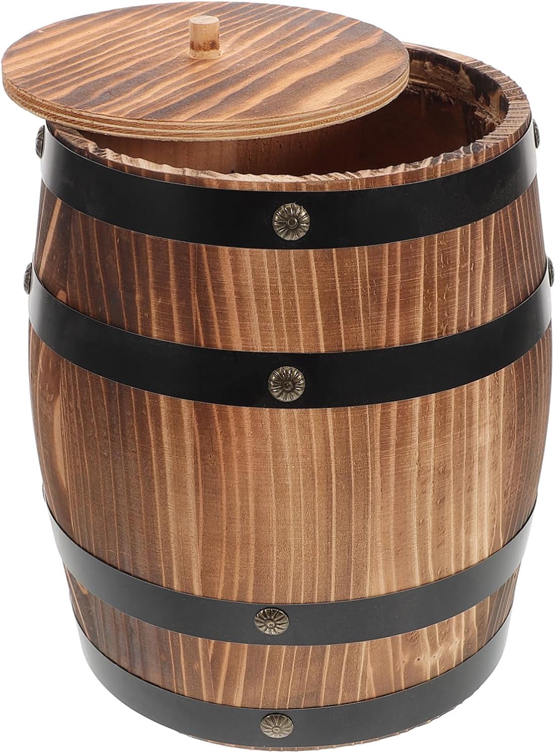 Retro Utensil Holder Rustic Cutlery Organizer for Kitchen Counter Efficient Storage for Home Office and Restaurant Use Compact Design