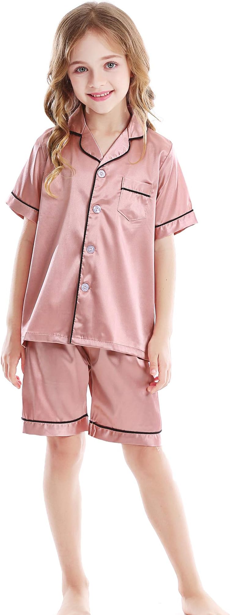 Pajamas Little Kid Sleepwears Set Pjs Clothes Short Sleeve