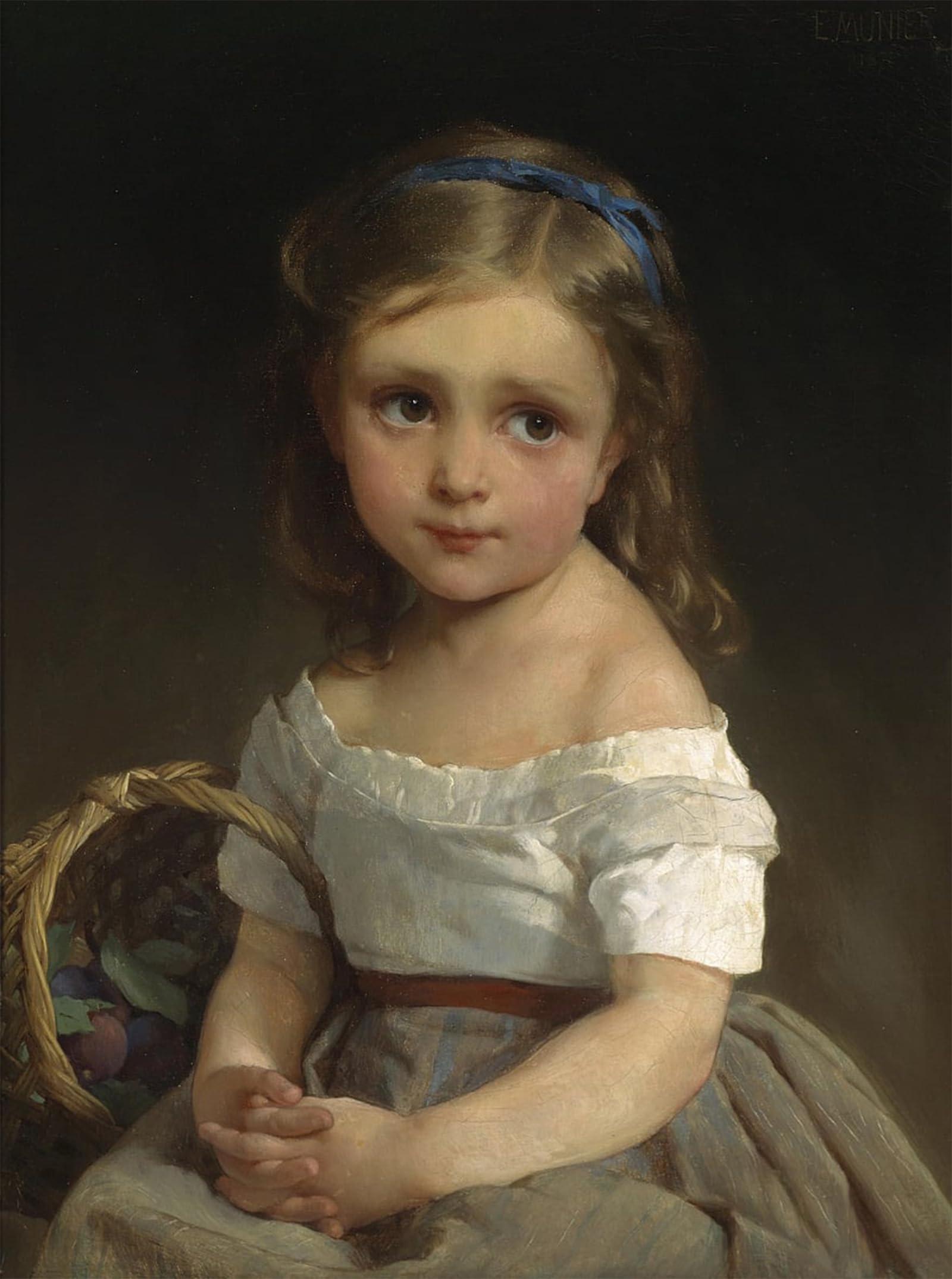 Toile murale Emile Munier pour raviver un mur de salon vide 60x90cm