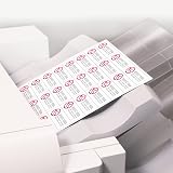 Avery® Printable Address Labels for Copiers, 1-3/8" x 2-13/16", White, 2,400 Blank Mailing Labels (05363) – view 3