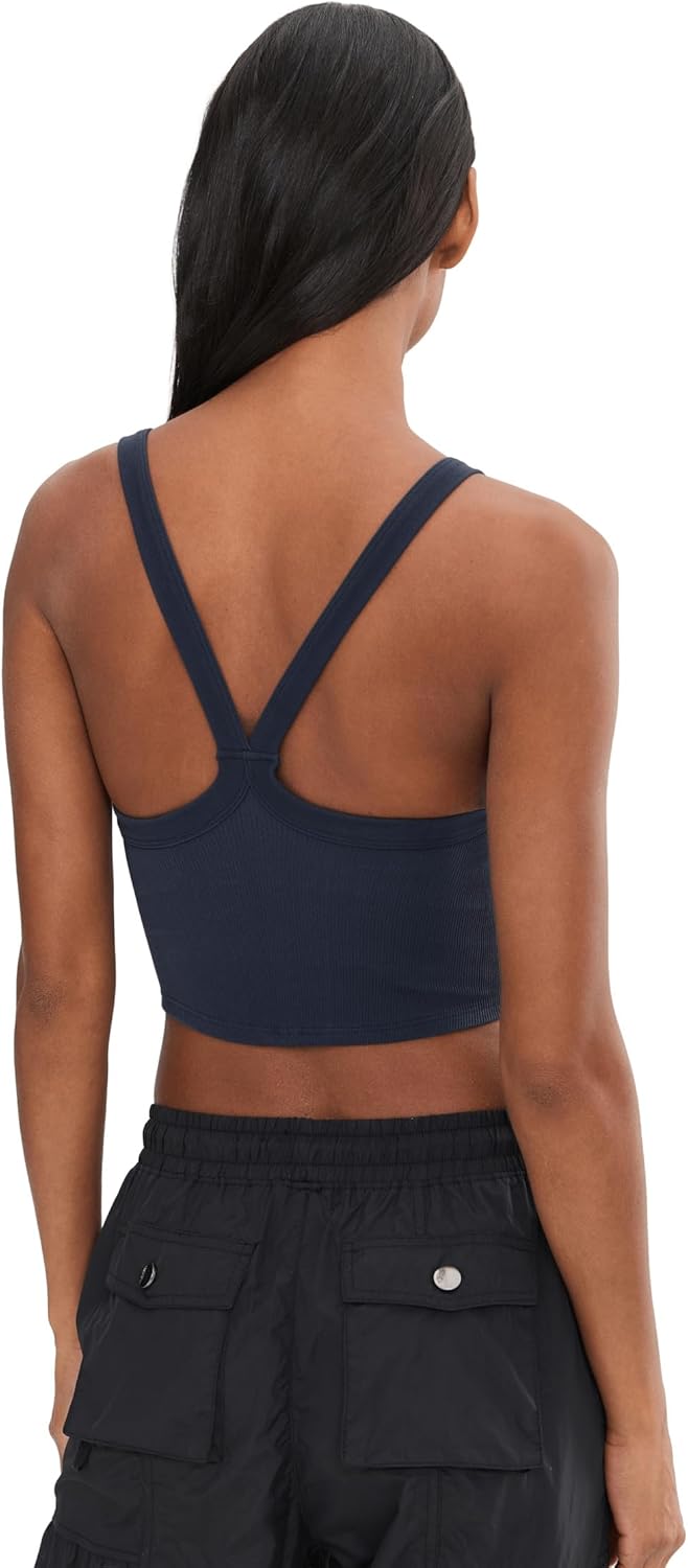 Free People, Womens, All Clear Cami Solid, Midnight Navy, Medium/Large - Image 4