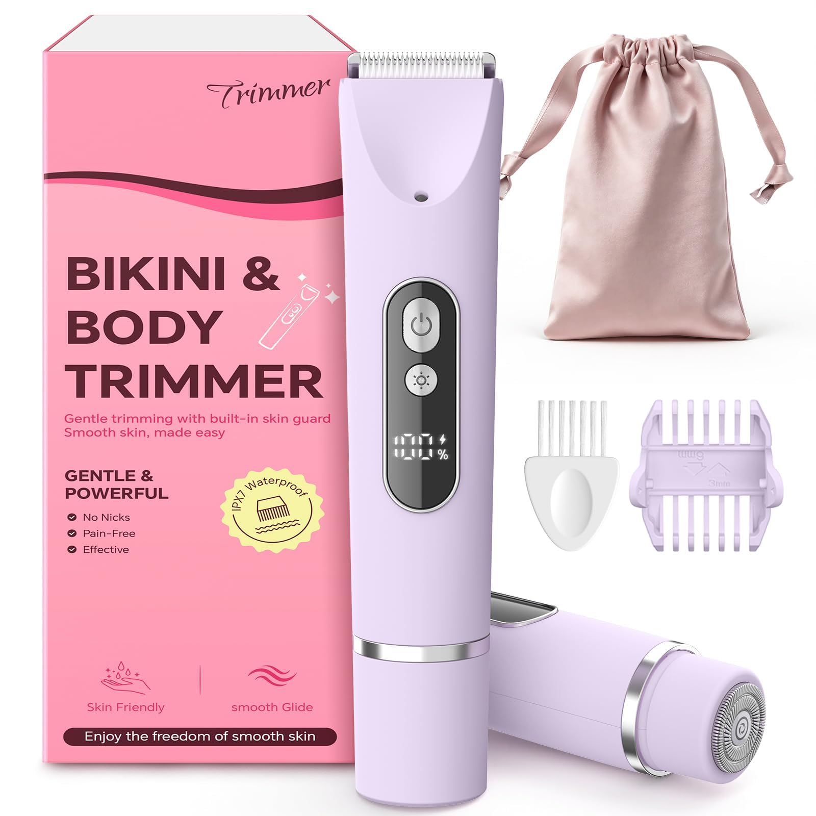 CoolHair 2-in-1 Waterproof Shaver