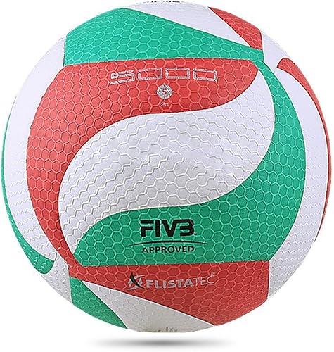Miniatura 4 de Molten - Voleibol estándar tamaño 5 para entrenamiento de competición para estudiantes de voleibol FIVB-V5M5000, V5M1500, V5M2700, V5M4000, V5M4500