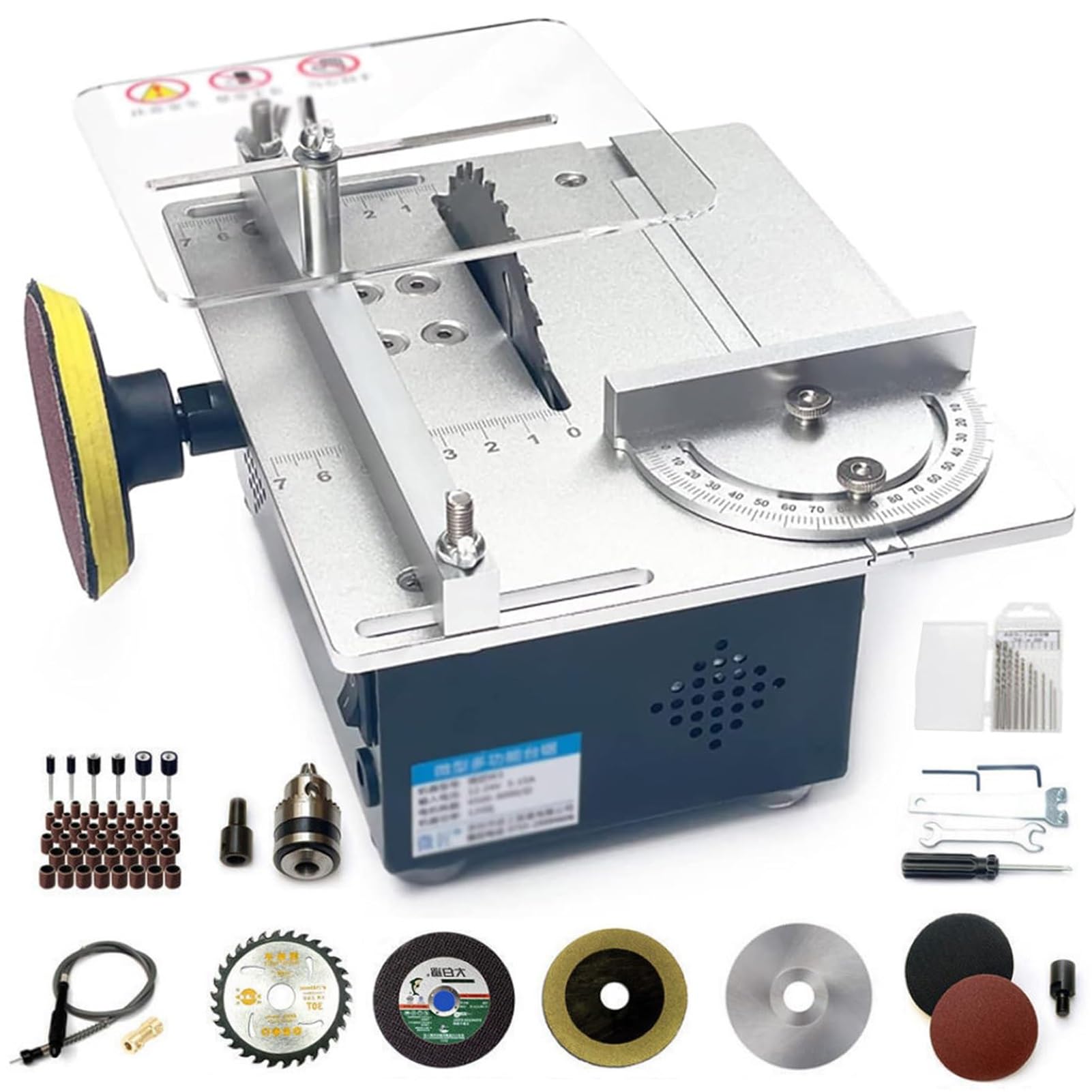 Mini scie circulaire électrique 120W pour le travail précis du bois