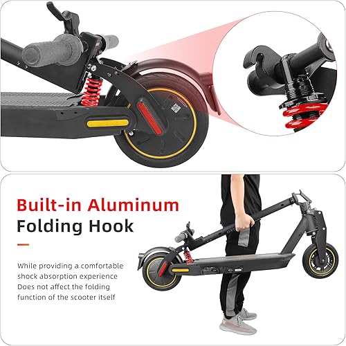 Miniatura 11 de ulip Kit de actualización de suspensión trasera Amortiguador para Segway Ninebot Max G30 G30LP G30E Scooters eléctricos con guardabarros trasero