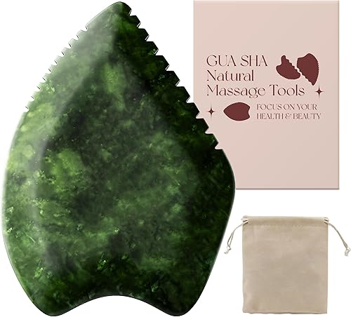 Miniatura 7 de Herramienta de masaje Gua Sha tablero de guasha bianstone negro para cara y cuerpo herramienta facial Gua Sha de piedra de jade natural masajeador