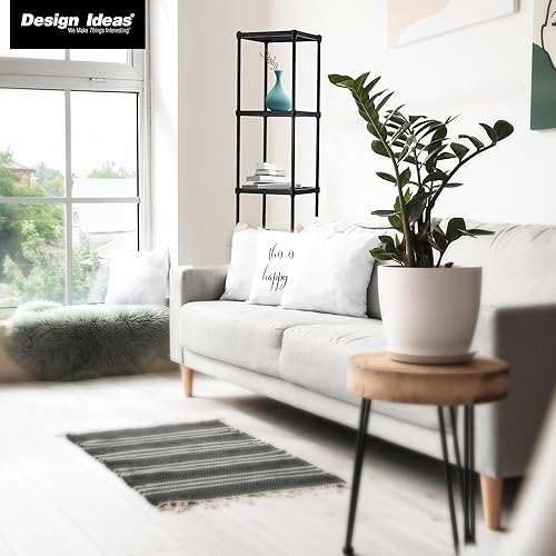 Miniatura 4 de Design Ideas MeshWorks - Estantería de almacenamiento de metal de 5 niveles de tamaño completo para cocina, oficina u organización de garaje, 13.8 x