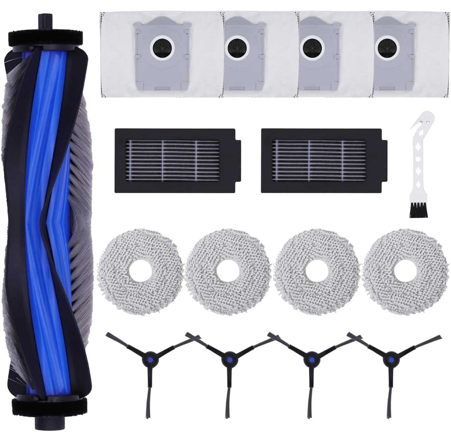 Ecovacs T80 XVXUOU Replacement Accessories Kit Compatible With Ecovacs Deebot T50 Pro Omni/T50