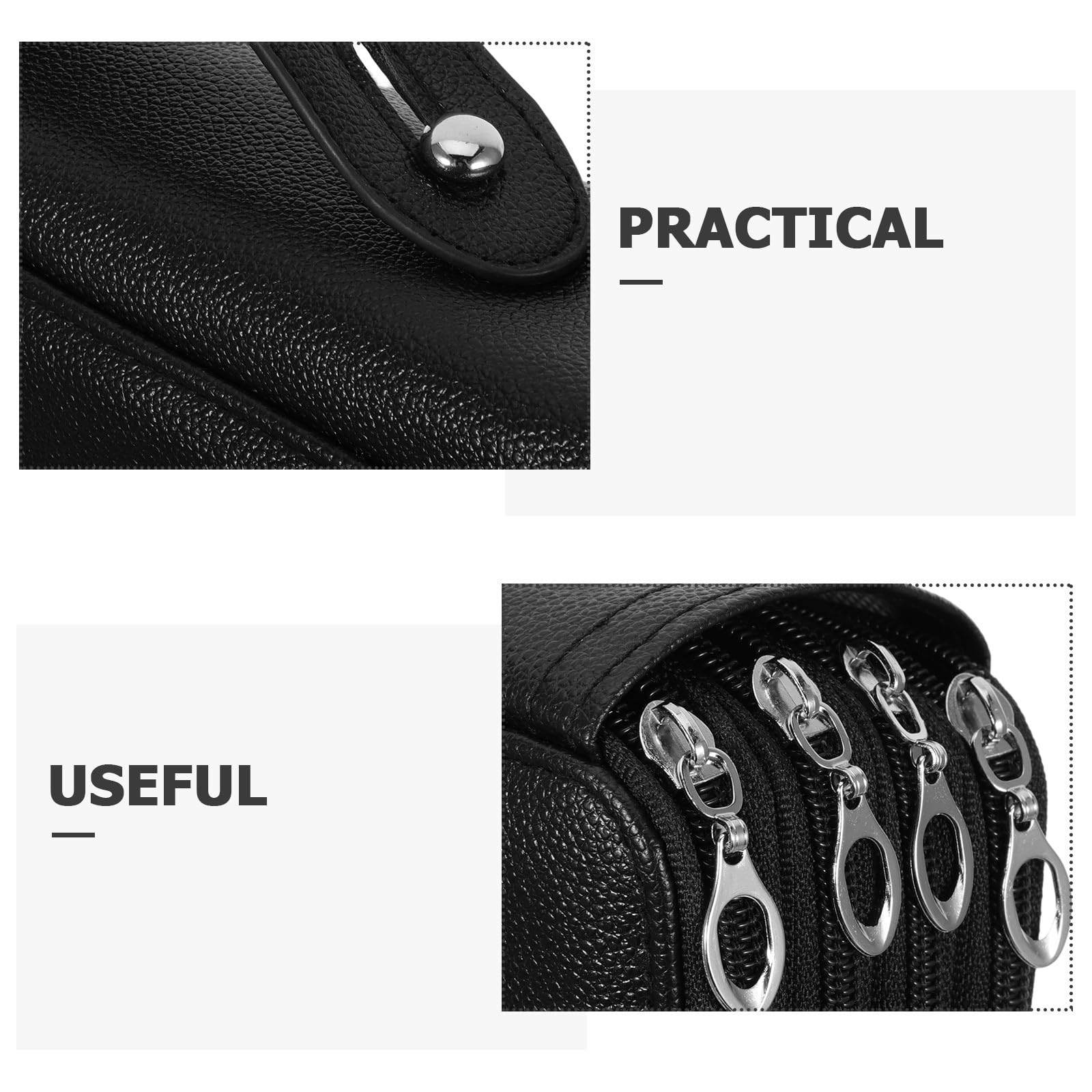 Holibanna Astuccio grande: organizer per matite colorate da 200 scomparti, astuccio con cerniera di grande capacità per articoli artistici, portapenne a 4 strati con maniglia