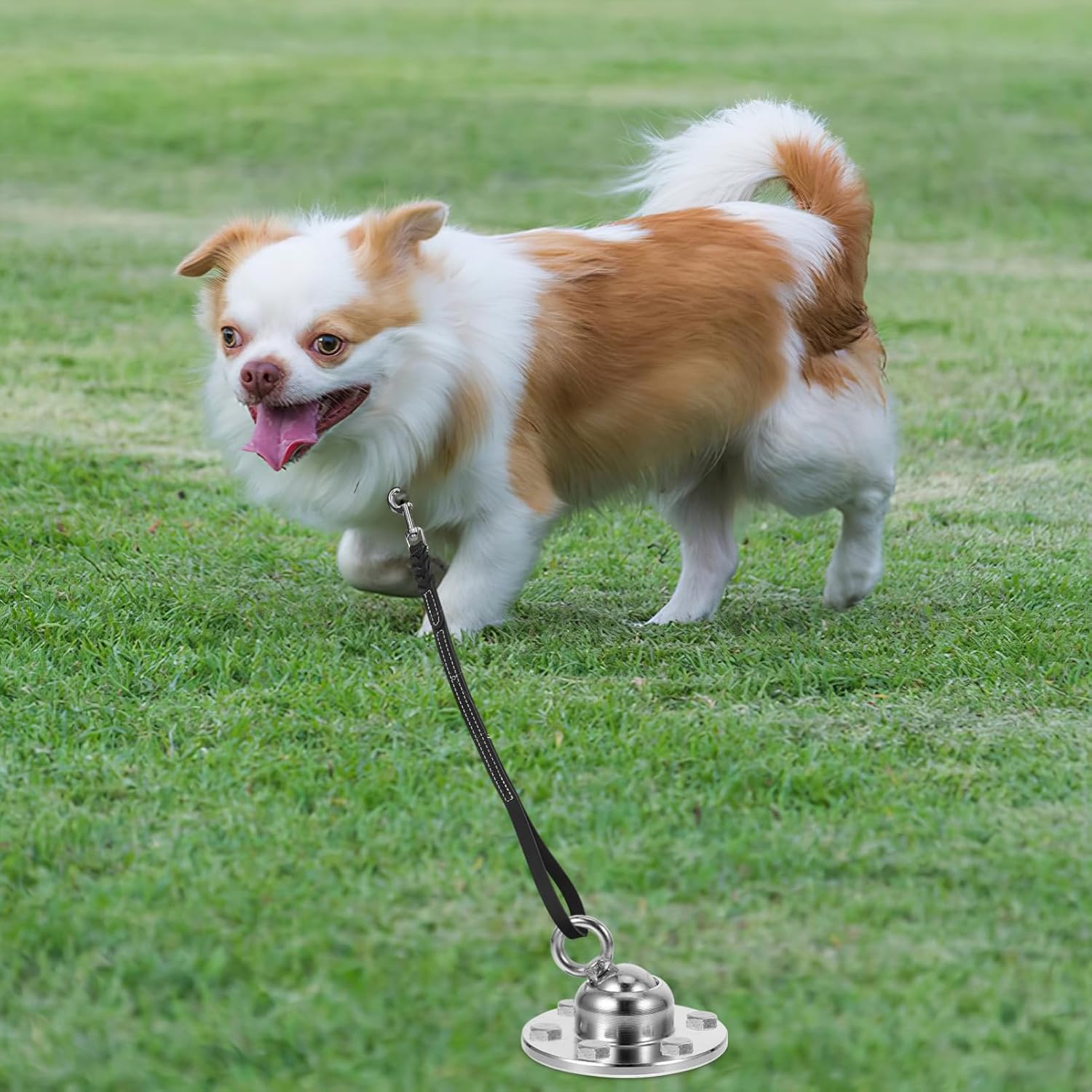 VICASKY Dog Tie Out Stake Cable Rotation Ground Stake Anchor for Dogs Easy Installation Lightweight