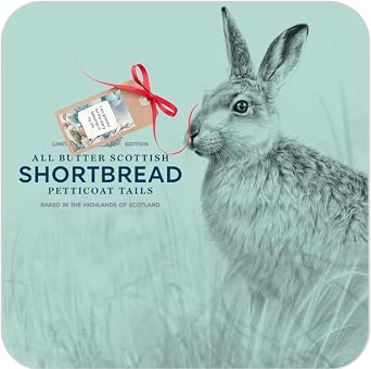 Shortbread Tin With All Butter Scottish Shortbread Petticoat Tails Snack Bunny   By Oerich Gift