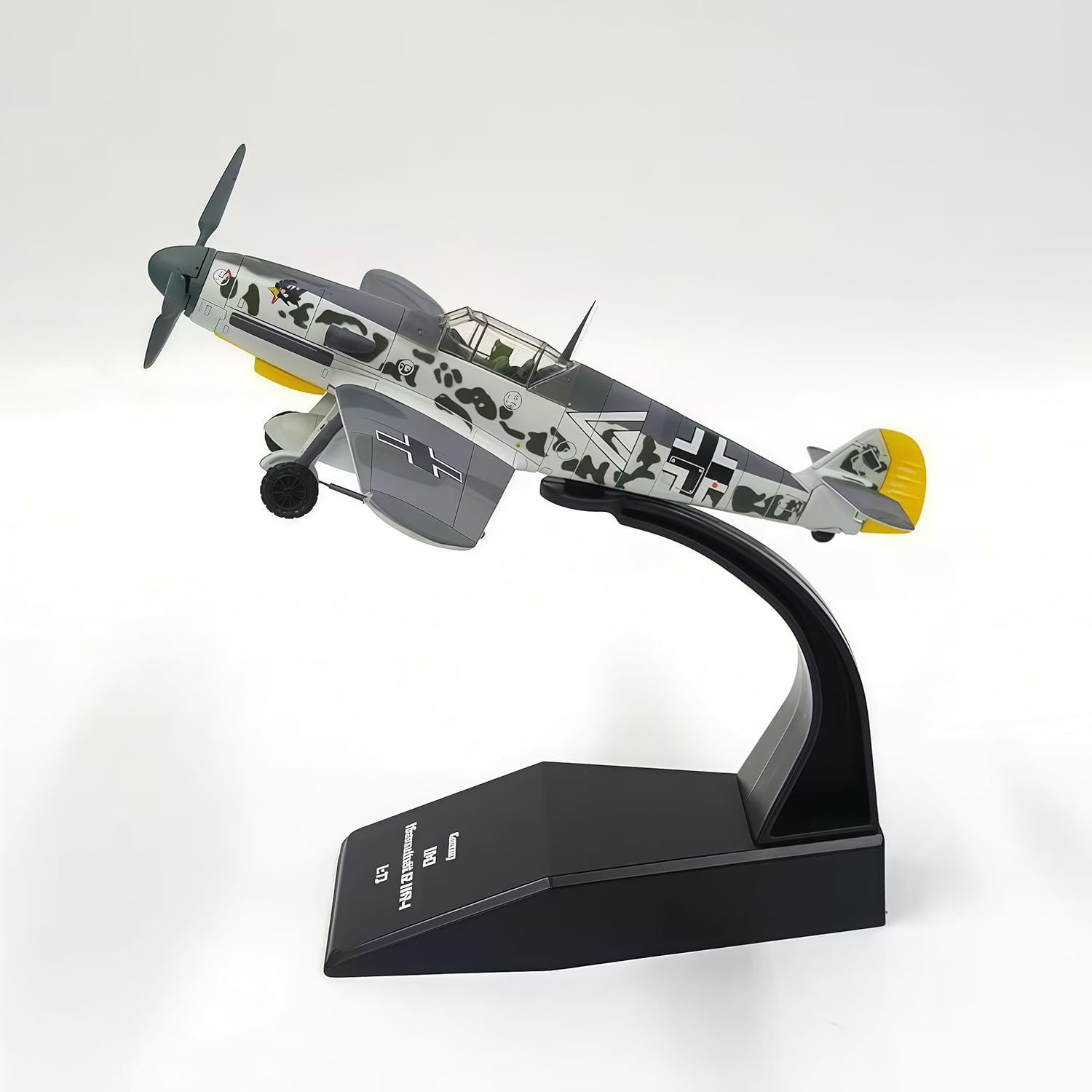 1:72 Scale BF109 Fighter Military Aircraft BF-109 Attack Airplanes Model for Adult Collection Home Office Gifts