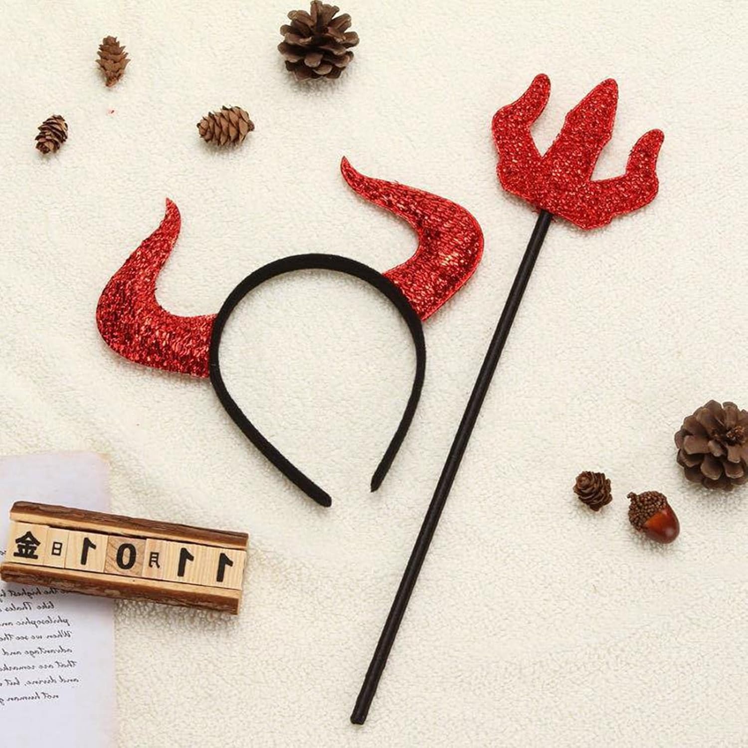 2xKids Halloween Headband Set Glitter Gift Favors for Entertainment