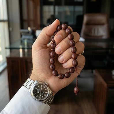 Saul. Orijinal Doğal Andız Çekirdeği Premium Kokulu Efe Tesbih – 17'li Maskot Boy El Yapımı Stres Tesbihi – Erkek Aksesuar & Hediye
