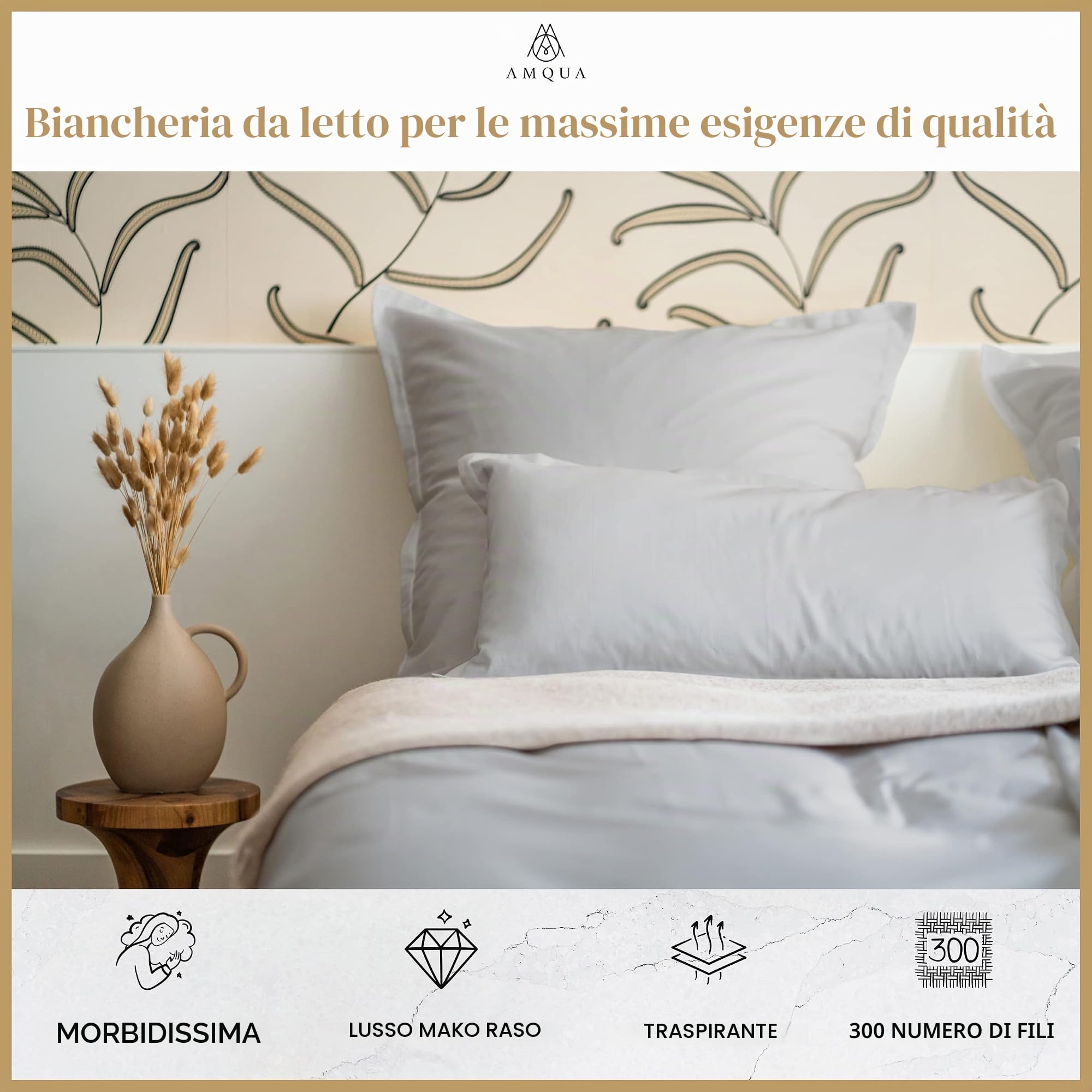 Lenzuolo con angoli elasticizzati in raso makò, 180x200cm 100% cotone egiziano (certificato) per letto a molle e letto ad acqua o materassi fino a 30 cm di altezza, colore: grigio/grigio chiaro