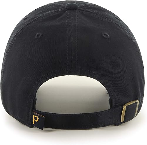Miniatura 2 de 47 Pittsburgh Pirates Clean Up - Gorra ajustable negro para adultos