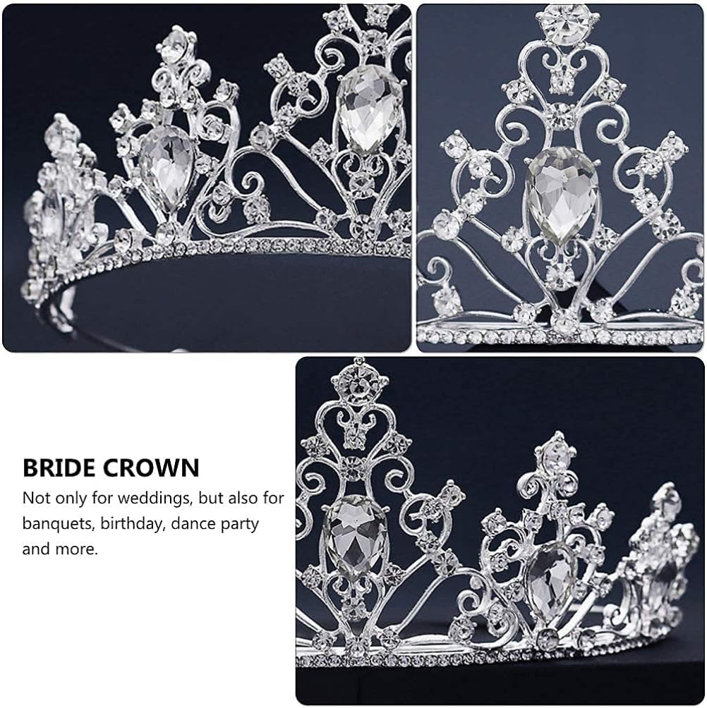 Tiaras and Crown for Womens Birthday Girls Prom Christmas Halloween Bridal Party