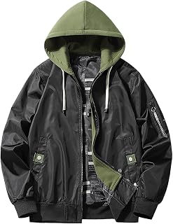 Unisex Packaway Waterproof Jacket, Mens 3 In 1 Waterproof Jacket Pack Away Mens Coat with Zipper Pockets Windbreaker Waterproof Men's Jacket Foldable Raincoat In Pouch Perfect for Water Sports