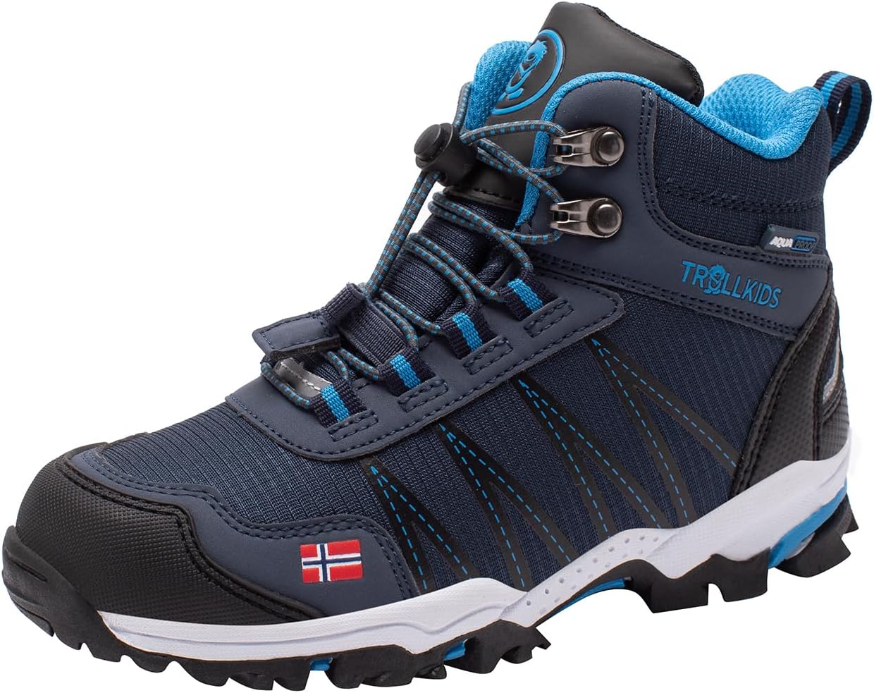 Trollkids Chaussures de Randonnée Enfant - Trolltunga Low XT - Kiwi
