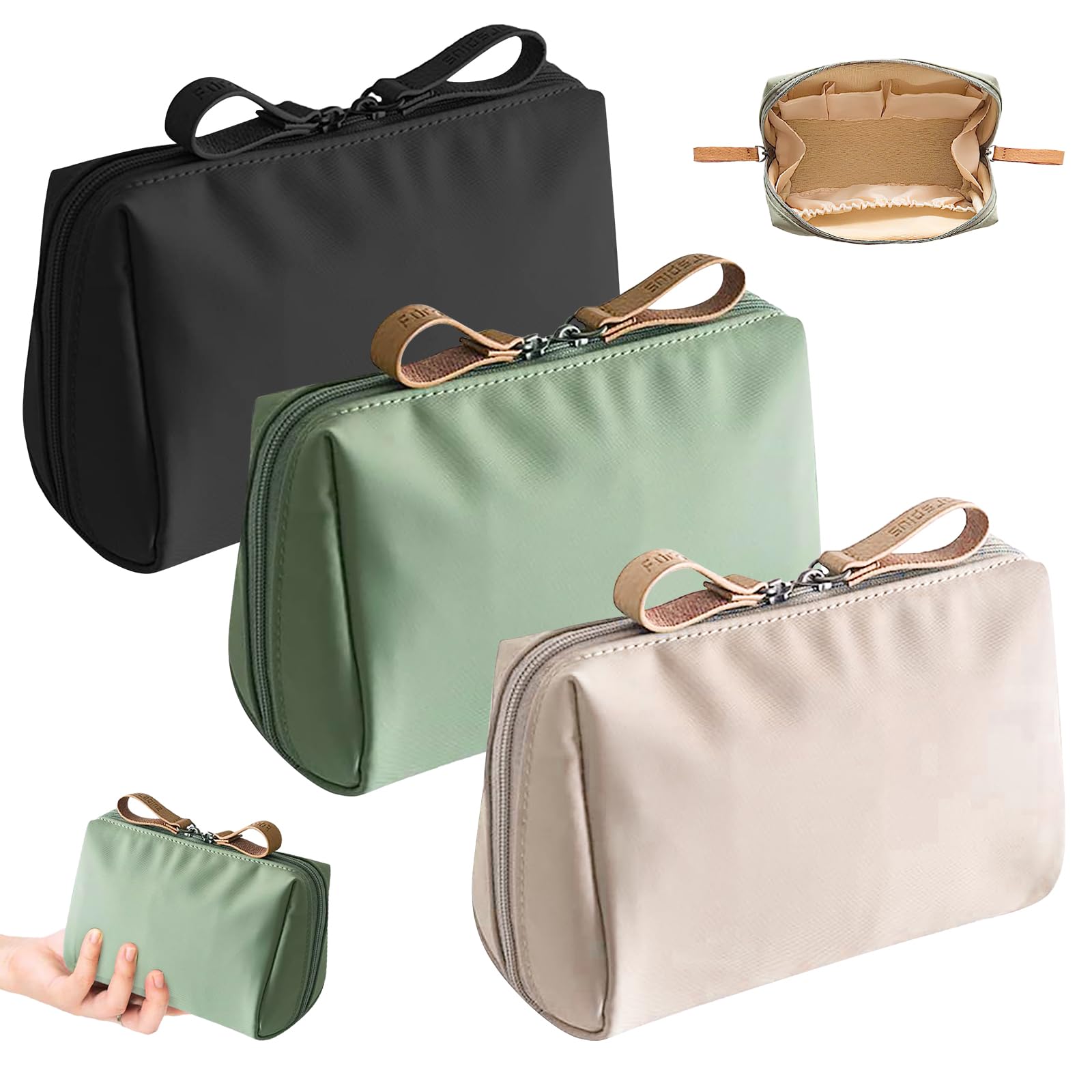Robuste Federmäppchen Aus PVC – Wasserdicht & Riesig Für Schule, Reise Oder Make-up